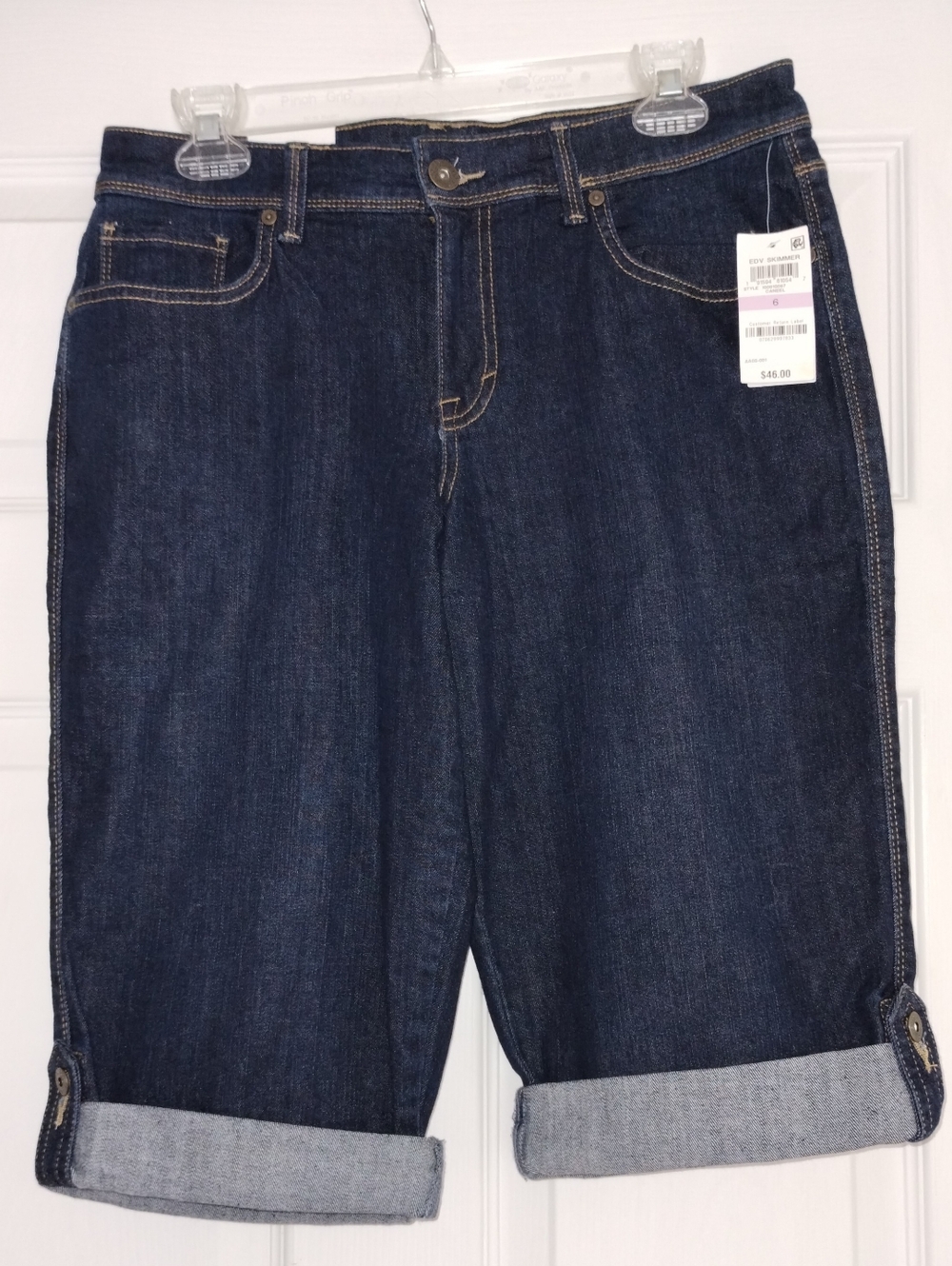 Style & Co. Light Blue Denim Skimmer Shorts